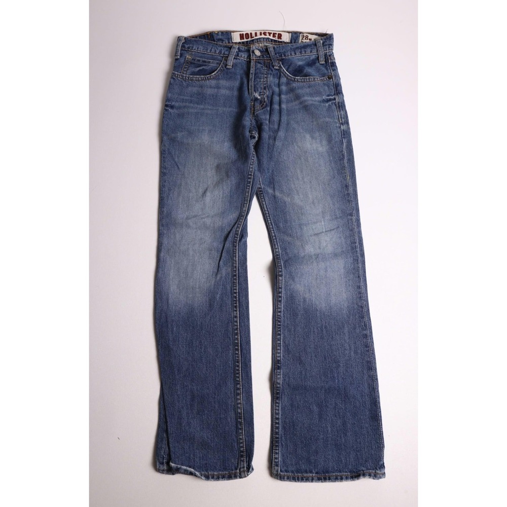 Vintage Y2K Hollister California Mens Straight Leg Jeans Blue Medium Wash 28x30